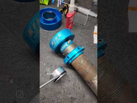 Dangerous King Shocks in for service today! #kingshocks #shockservice