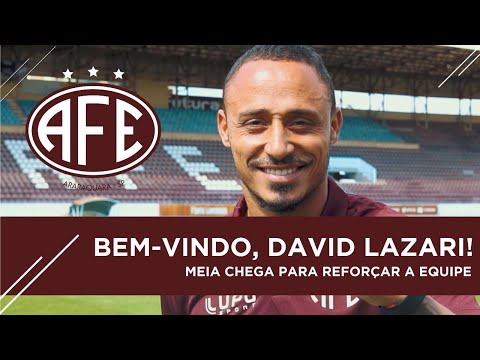 VÍDEO / DAVID LAZARI CHEGA NA FERROVIÁRIA PARA REFORÇAR NA SÉRIE D!