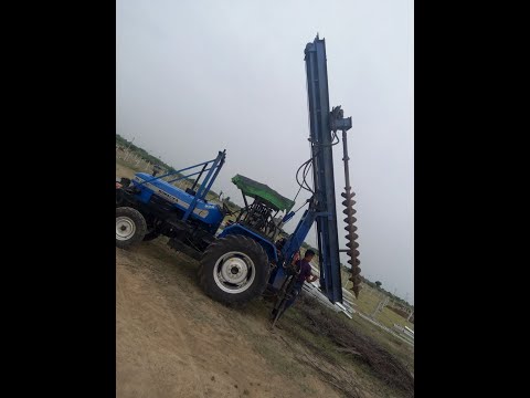 Tractor piling