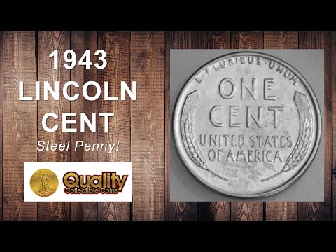 1943 Lincoln Cent: Steel Penny | Coin Collecting College | Quality Collectible Coins