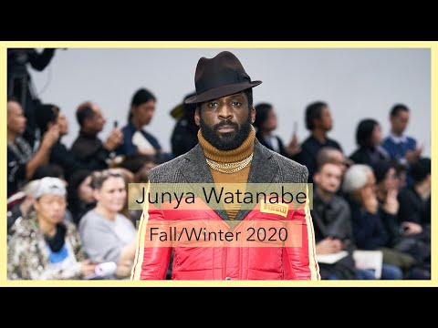 A 60 Second ⏱ Fashion Review of the Junya Watanabe #FW20 Menswear #PFW show