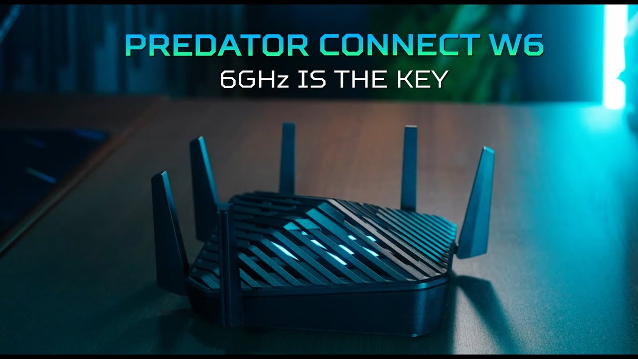 Acer Predator Connect W6 Tri-Band WiFi-6E