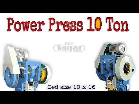 C Type Singel Action Power Press -10 Ton