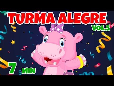 Turma Alegre Vol. 5 - Giramille 7 min | Desenho Animado Musical