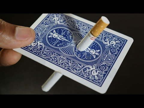 Cigarette Through Card Magic Trick Revealed - Buy Magic Tricks at Amazon Video