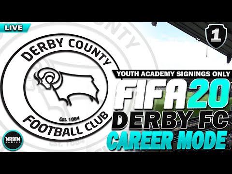 FIFA 20 Career Mode | Derby FC | Ep.1 | Youth Signings Only Challenge