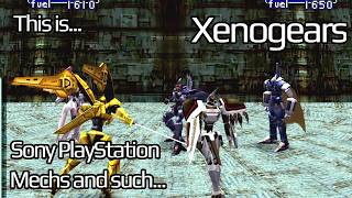 This is Xenogears for the Sony PlayStation