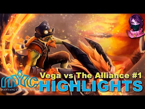 Highlights Vega vs The Alliance #1 (bo3) | Nanyang Championship (Reborn Voice Bug 29.09.2015)