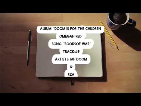OMEGAH RED FT. MF DOOM & RZA - Books of War (Lyrics) *EXPLICIT