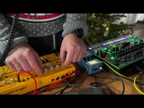 Jamuary 2021, 01 - Acid-House / Techno Live-Jam - Behringer TD 3, Roland TR8, Zoom MS-70CDR