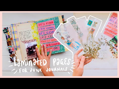 Easy Junk Journal Page Ideas BORDERS 