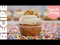 Birthday Cake Batter Cupcakes | Cupcake Jemma