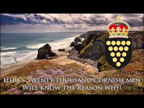 Unofficial Anthem of Cornwall - Trelawny