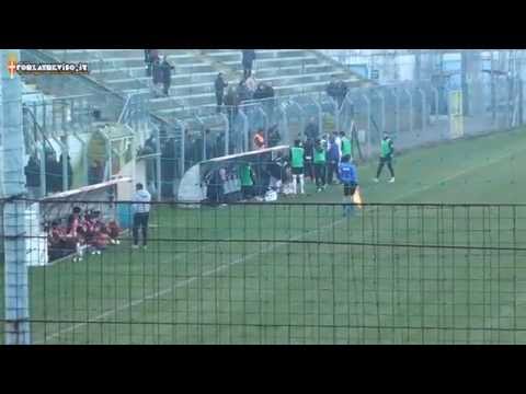 Treviso-Feltrese 3-3, tripletta Dal Compare