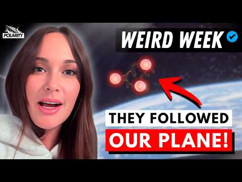 Celebrity Films 3 ORBS Stalking Her Aircraft & ARTEMIS Returns From the MOON!
