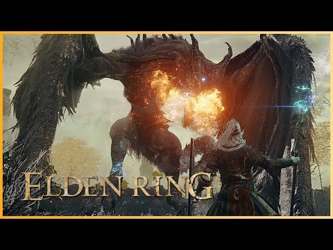 Elden Ring - Flying Dragon Agheel Boss Fight | How To Get A Dragon Heart