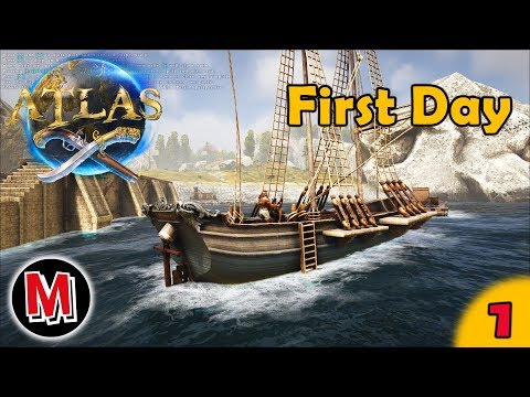 Atlas Lets Play First day #1