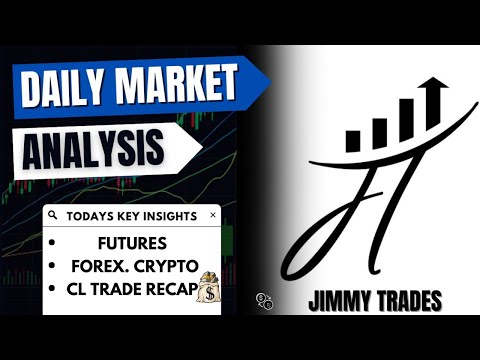 Daily Market Analysis + CL Trade Recap 🔥💵 | Futures. Forex. Crypto | 14th Jan 2025 #fundedtrading