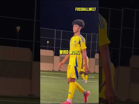 Cristiano Ronaldo Junior Hat Sich Entschieden!! 😳🤯