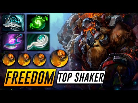 Freedom Top Earthshaker Dota 2 Pro Gameplay [Watch & Learn]