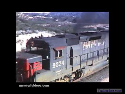 Classic Railroad Series 1117 - Cotton Belt power in the Cajon Pass - 1981
