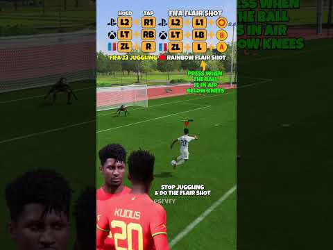 FIFA 23 Juggling to 🌈 Flair Shot