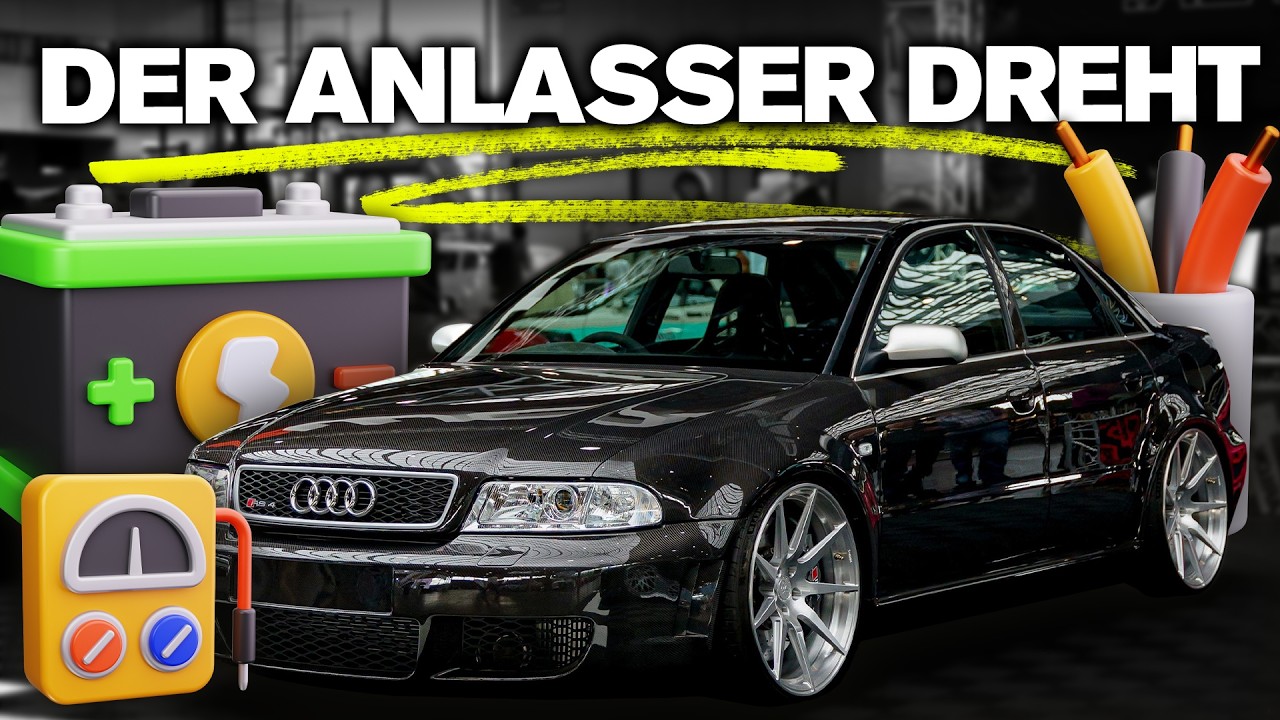 RS4 Limo 2.0 - Der Anlasser dreht! 😍
