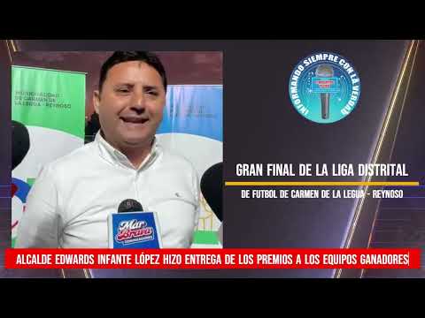 GRAN FINAL DE LA LIGA DISTRITAL DE FUTBOL DE CARMEN DE LA LEGUA - REYNOSO.