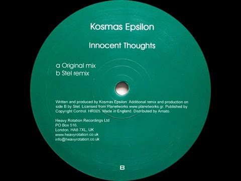 Kosmas Epsilon ‎– Innocent Thoughts (Original Mix)