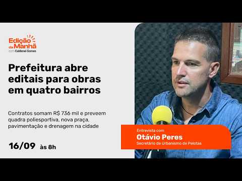 Edição da Manhã - Quadra e praças chegam a quatro bairros (17/09/2026)