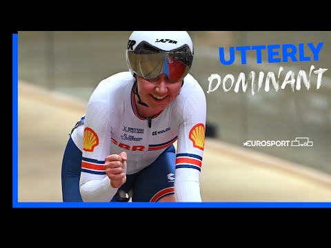 "You Are Watching A Living Legend" | Archibald Wins Women's Omnium Points Race | Eurosport