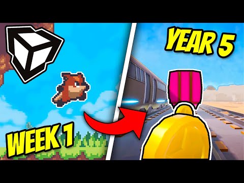 5 Years of Learning Unity in 13 Minutes - Ranking Every Game