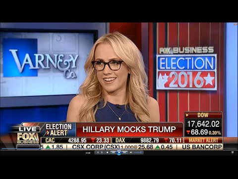 05-17-16 Kat Timpf on Varney & Co - Hillary Mocks Trump