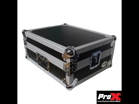 TT Flight Case For DJ Turntable - Fits Technics SL-1200, Reloop, Etc. (52x45x17.5cm)