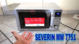 FORNO A MICROONDE SEVERIN MW7751 unboxing