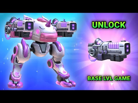 Lancer - Fusion Cannon 8 Unlock + Base Lvl Game - Mech Arena