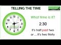 Telling the Time in English