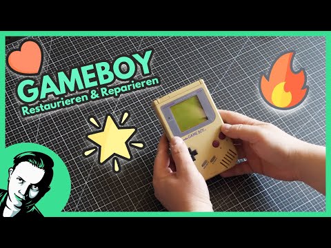 Gameboy Classic | Restaurieren & Reparieren | Ychward | Deutsch