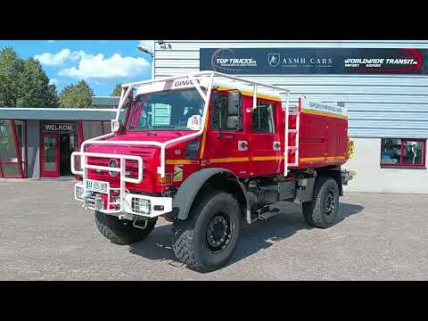 Mercedes-Benz Unimog U 5000 video miniatura