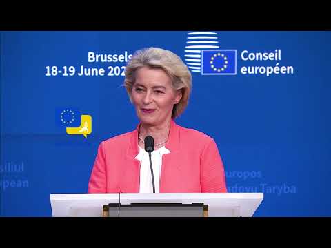 Video Thumbnail: Von der Leyen: Europe Must Help Shape Peace — Russia Must Be Pressured to Negotiate!