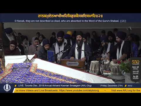 034 Toronto Dec. 2019 Friday Morning - Bhai Sukhpal Singh Jee Toronto