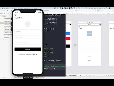 Swift 5 & Firebase 5 - Segue and Navigation Controllers - Ep 13 Build Tinder + Chat