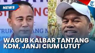 Tantangan Wagub Kalbar kepada KDM, Janji Cium Lutut Dedi Mulyadi jika Berhasil