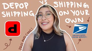 DEPOP SHIPPING VS SHIPPING ON YOUR OWN