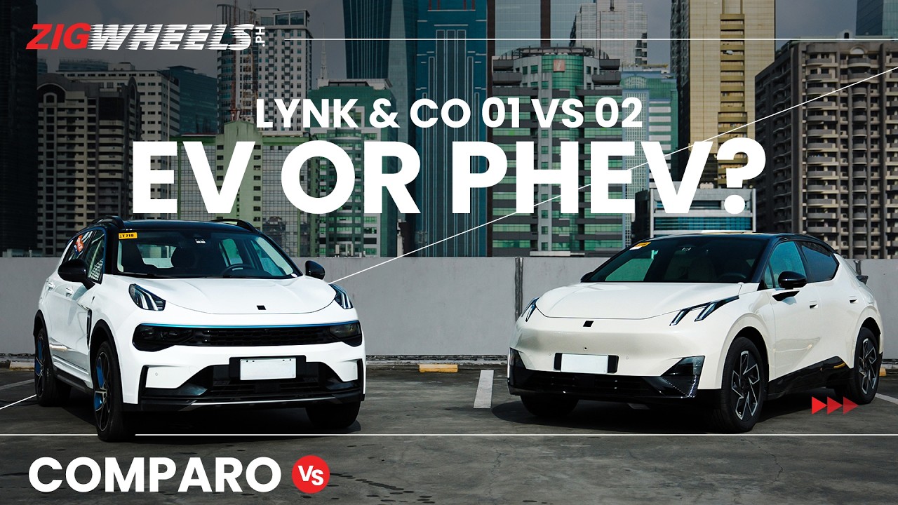 Lynk & Co 01 vs. 02 Comparo | EV or PHEV? | Zigwheels.Ph