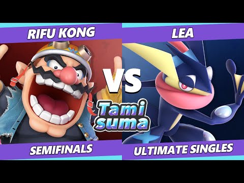 TAMISUMA 191 Semifinals - Rifu Kong (Wario) Vs. Lea (Greninja) Smash Ultimate SSBU