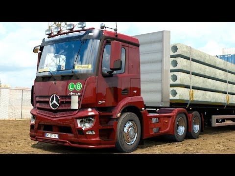 ETS 2 1.27 Mercedes Antos  Lyon - Torino