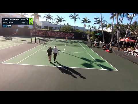 Taisiya Pachkaleva/Nicole Rivkin v Anna Ross/Holly Staff - Spring Invite Day 3 - 15.01.23