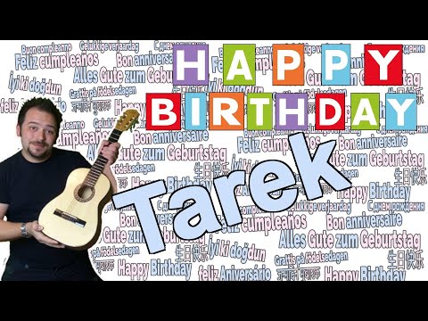 🎉 Happy Birthday Tarek - Das Geburtstagslied für Tarek 🎉
