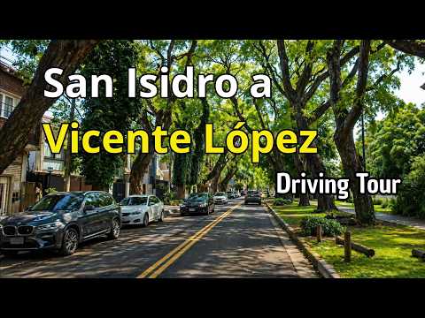 🌳 Zona Norte en Auto 🚗 | De Vicente López a San Isidro